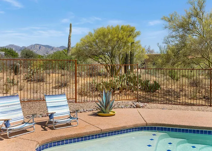 The Desert Preserve Pool Desert Views Quiet Retreat Tucson